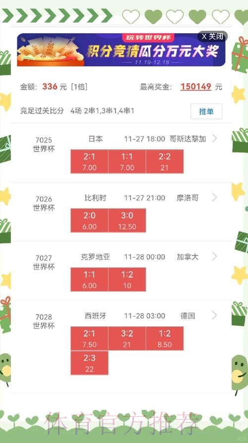 世界杯盘口最新最佳